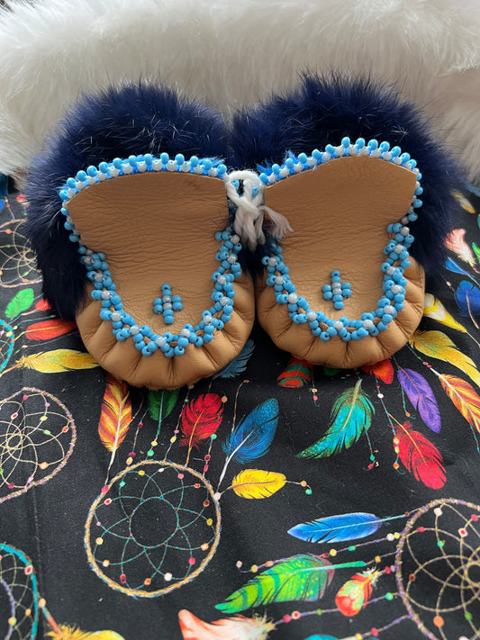 4 1/2 inch child moccasin