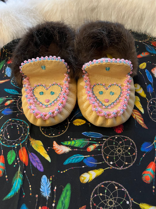 7 inch child moccasin