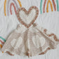Heart pinafore dress 6/7